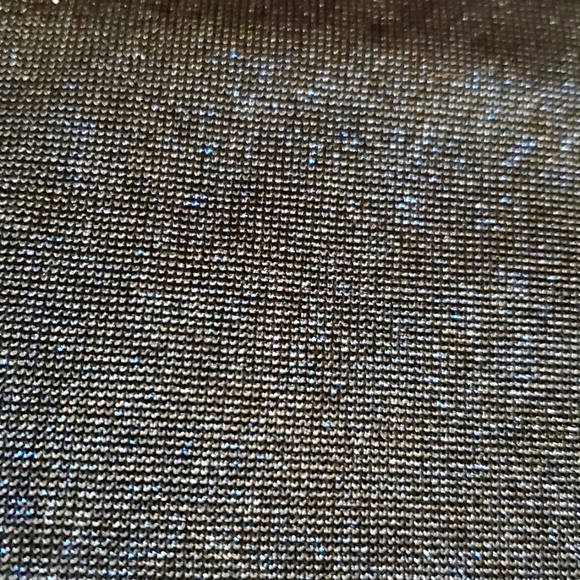 XXI navy blue, sheer, sparkly top - Picture 3 of 4